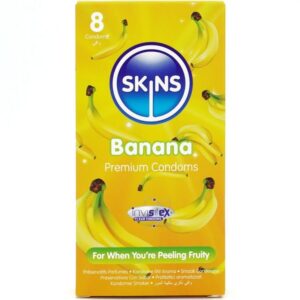 BANANA PREMIUM CONDOMS PACK 8