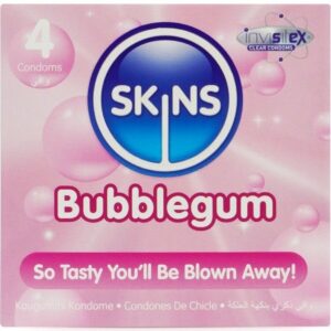 BUBBLEGUM PREMIUM CONDOMS PACK 4