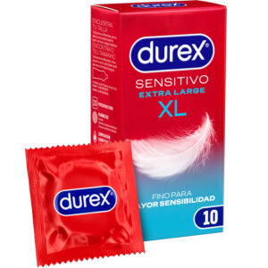 SENSITIVE XL CONDOMS EXTRA LARGUE 10 UNITS