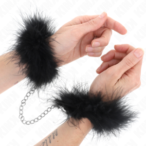 MINI FEATHER HAND CUFFS