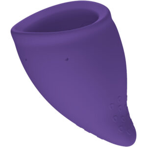 FUN MENSTRUAL CUP SIZE A BLACK CURRANT