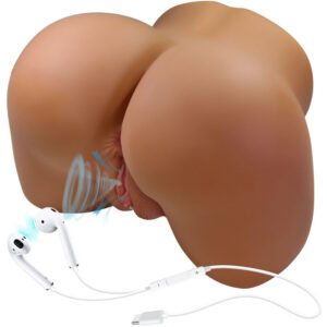 WENDY REALISTIC FEMALE BUTT VIBRATOR AND SUCKER WITH SOUND 11 KG