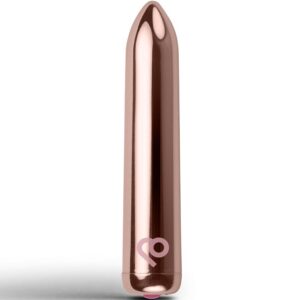 RECHARGEABLE VIBRATING BULLET GOLDEN ROSE