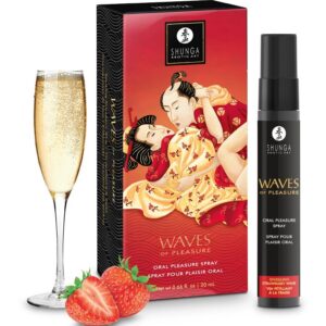 WAVES PLEASURE SPRAY ORAL SEDUCTIVE STRAWBERRY 20 ML