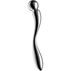 STAR FORCE 2 STAINLESS STEEL DOUBLE-ENDED DILDO