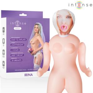 IRINA INFLATABLE DOLL WITH THREE ORIFICES