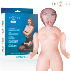 MONIQUE INFLATABLE DOLL WITH THREE ORIFICES