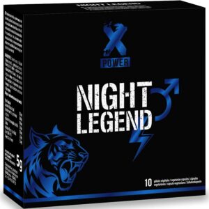 NIGHT LEGEND FAST ACTING STIMULANT FOR ERECTION AND PERFORMANCE 10 CAPSULES