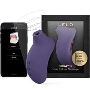 SONA 3 SONIC CLITORAL MASSAGER CYBER PURPLE