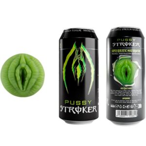 PUSSY STROKER MALE MASTURBATOR VAGINA ENERGETIC DRINK CAN