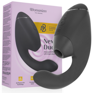 DUO NEXT DUAL CLITORAL & G-SPOT STIMULATOR BLACK
