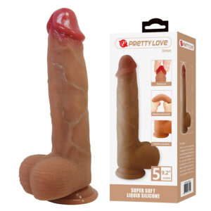 ORTON REALISTIC DILDO WITH SUCTION CUP 23.5 CM -Ø- 4.9 CM