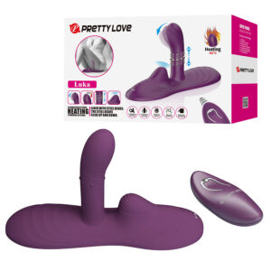 LUKA SIT-DOWN VIBRATOR WITH HEAT EFFECT AND REMOTE CONTROL