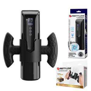 LARISSA SUCTION MASTURBATOR WITH VIBRATION + SUPPORT