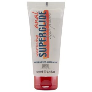 ANAL SUPERGLIDE WARMING LIQUID PLEASURE WATERBASED LUBRICANT 100 ML