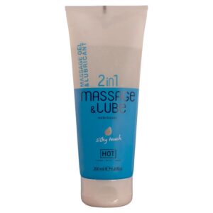 MASSAGE & GLIDE GEL 2IN1 SILKY TOUCH 200 ML