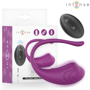 OLIVIA PURPLE VIBRATING EGG WITH REMOTE CONTROL
