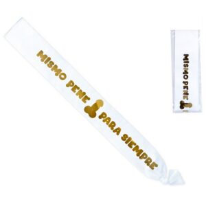 METALLIC PENIS WHITE BAND