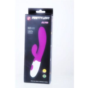 FLIRTATION ALVIS VIBRATOR WITH CLITORIS STIMULATOR