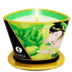 MINI CARESS BY CANDELIGHT MASSAGE CANDLE T GREEN 170 ML