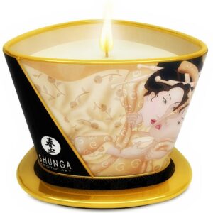 MINI CARESS BY CANDELIGHT VANILLA MASSAGE CANDLE 170 ML