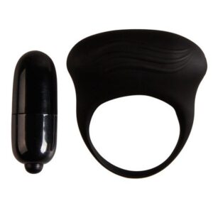 BERTRAM BLACK VIBRATOR RING