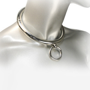 BDSM NECKLACE WITH RING 10CM