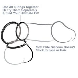 SILICONE 3 RING STAMINA SET