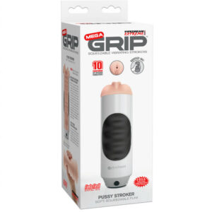 PIPEDREAM MEGA GRIP VAGINA MASTURBATOR VIBRATOR