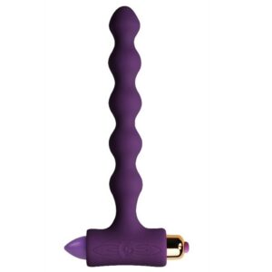 ANAL PLUG WITH VIBRATION AND RIVERLES PETITE SENSATIONS PEARLS