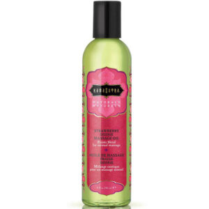 NATURALS DIVINE STRAWBERRY MASSAGE OIL 236ML