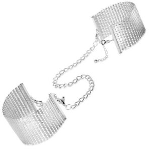 DÉSIR MÉTALLIQUE SILVER METALLIC HANDCUFFS