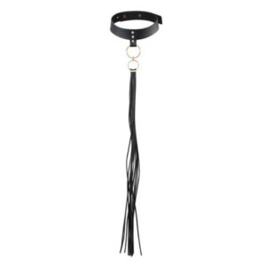 TASSEL CHOKER BLACK