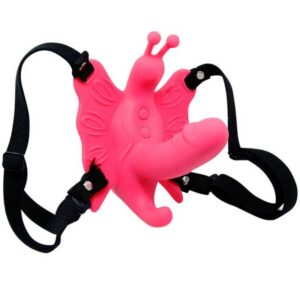 ULTRA PASSIONATE VIBRATING BUTTERFLY HARNESS