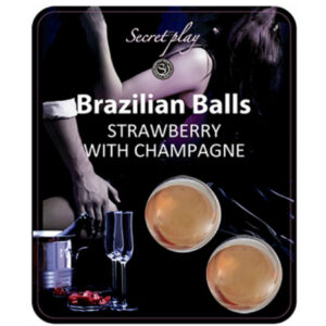 STRAWBERRY AND CHAMPAGNE BRAZILIAN BALLS SET