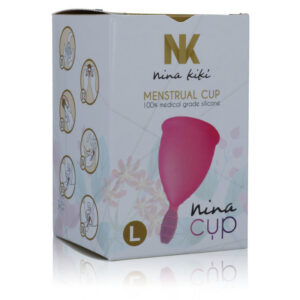 MENSTRUAL CUP PINK SIZE L