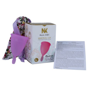 MENSTRUAL CUP PURPLE SIZE L