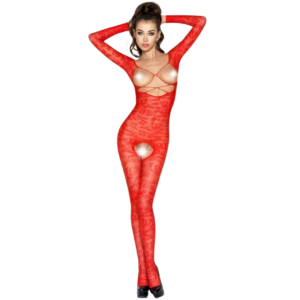 WOMAN BS031 RED BODYSTOCKING ONE SIZE