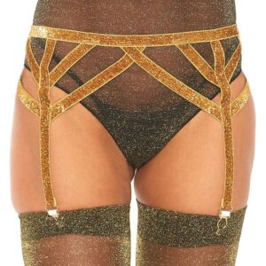 LUREX ELASTIC GARTER BELT ONE SIZE