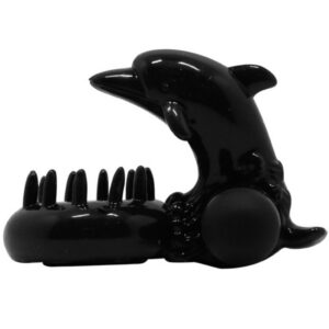 SWEET RING RING WITH CLITORIS STIMULATOR DOLPHIN