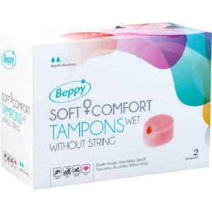 SOFT COMFORT TAMPONS WET 2UNITS