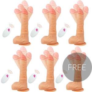 REALISTIC REMOTE CONTROL MR RICK 20.9 CM -O- 4 CM / 5 + 1 FREE