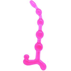 BENDY TWIST PINK ANAL BALLS