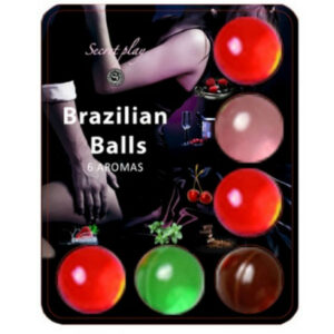 BRAZILLIAN BALLS LUBRICANT HOT BALLS 6 UNITS