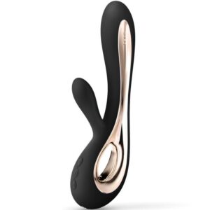 SORAYA 2 BLACK RABBIT VIBRATOR