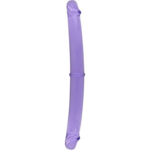 DOUBLE PENIS 30 CM PURPLE
