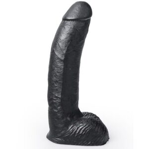 REALISTIC DILDO BLACK COLOR GEORGE 22 CM