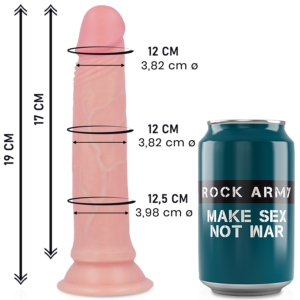 ROCKARMY LIQUID SILICONE PREMIUM AVENGER REALISTIC 19 CM -O- 3.98 CM