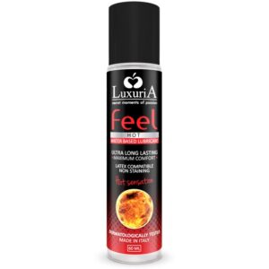 LUXURIA FEEL HOT SENSATION WATER BASED LUBRICANT 60 ML