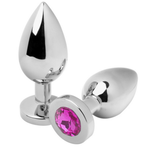 ANAL PLUG DIAMOND PINK SMALL 5.71CM
